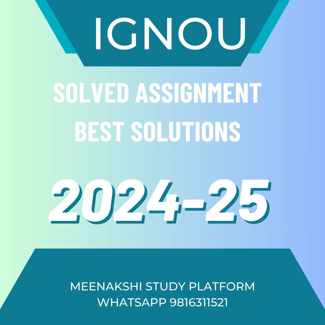 BHIC 104 EM 2024 25 SOLVED ASSIGNMENT Ignouassignmenthelper BHIC 104 EM 2024 25 SOLVED ASSIGNMENT Ignouassignmenthelper