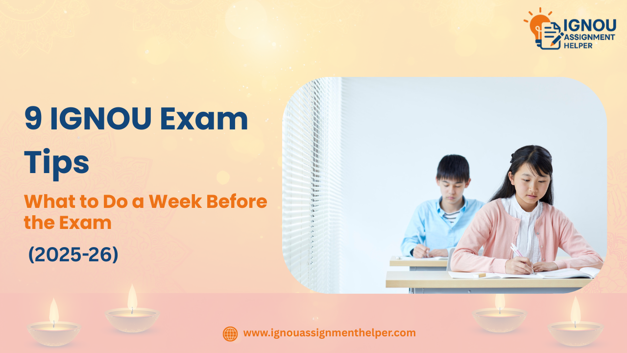 9 IGNOU Exam Tips