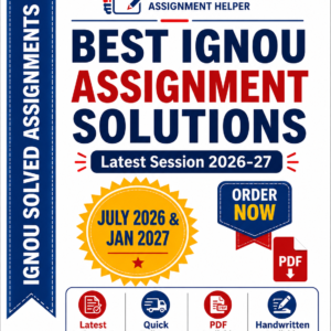 BHDC-111 2026 SOLVED ASSIGNMENT
