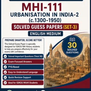 MHI-111 EM SOLVED GUESS PAPERS PDF FOR EXAM
