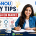 Top IGNOU Study Tips to Score Higher Marks (2026 Guide) | Assignment + Exam Preparation Tips