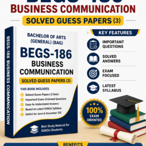 BEGS-186: Business Communication Solved Guess Papers (3)